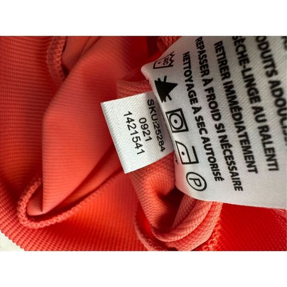 FJ FootJoy Vest 1/4 Zip Pullover Coral/Guava Men’s Sz L - Picture 6 of 6